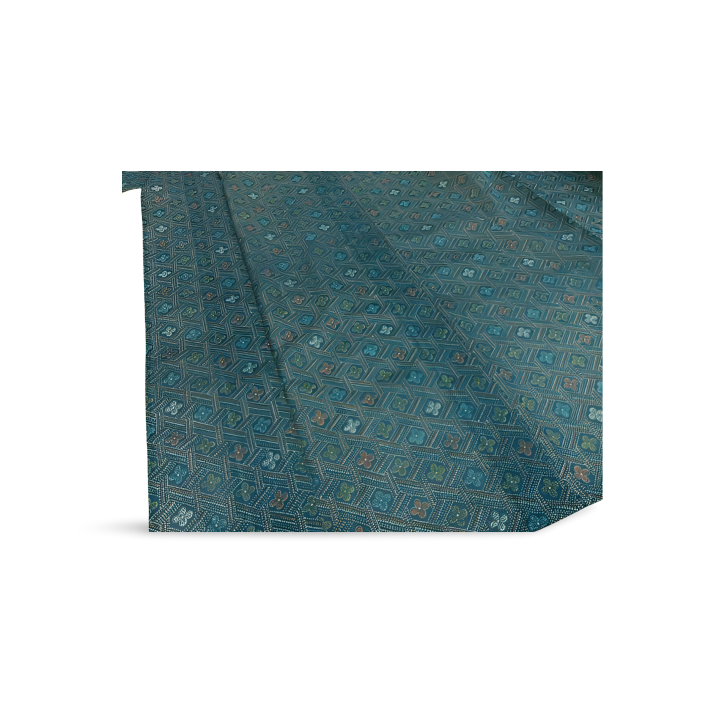 The Azure Breeze: High-Performance 'Ro' Summer Kimono