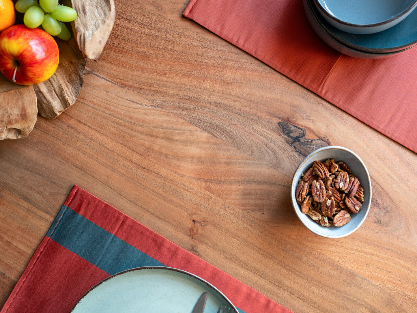 The "Imperial Garden" Silk Placemat