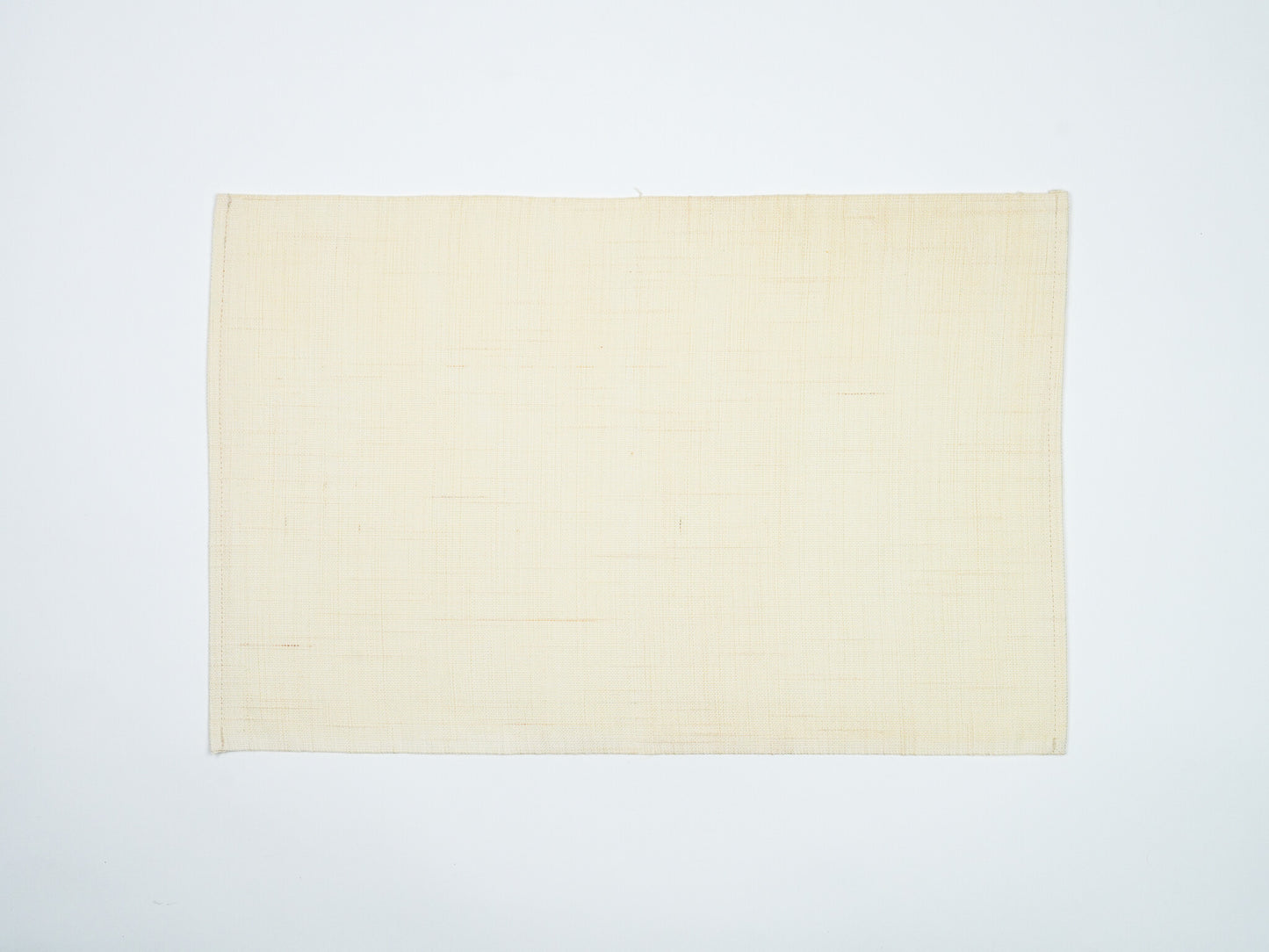 Renaras The Champagne Orchard: Pure Silk Canvas Placemat — silk placemat view 4