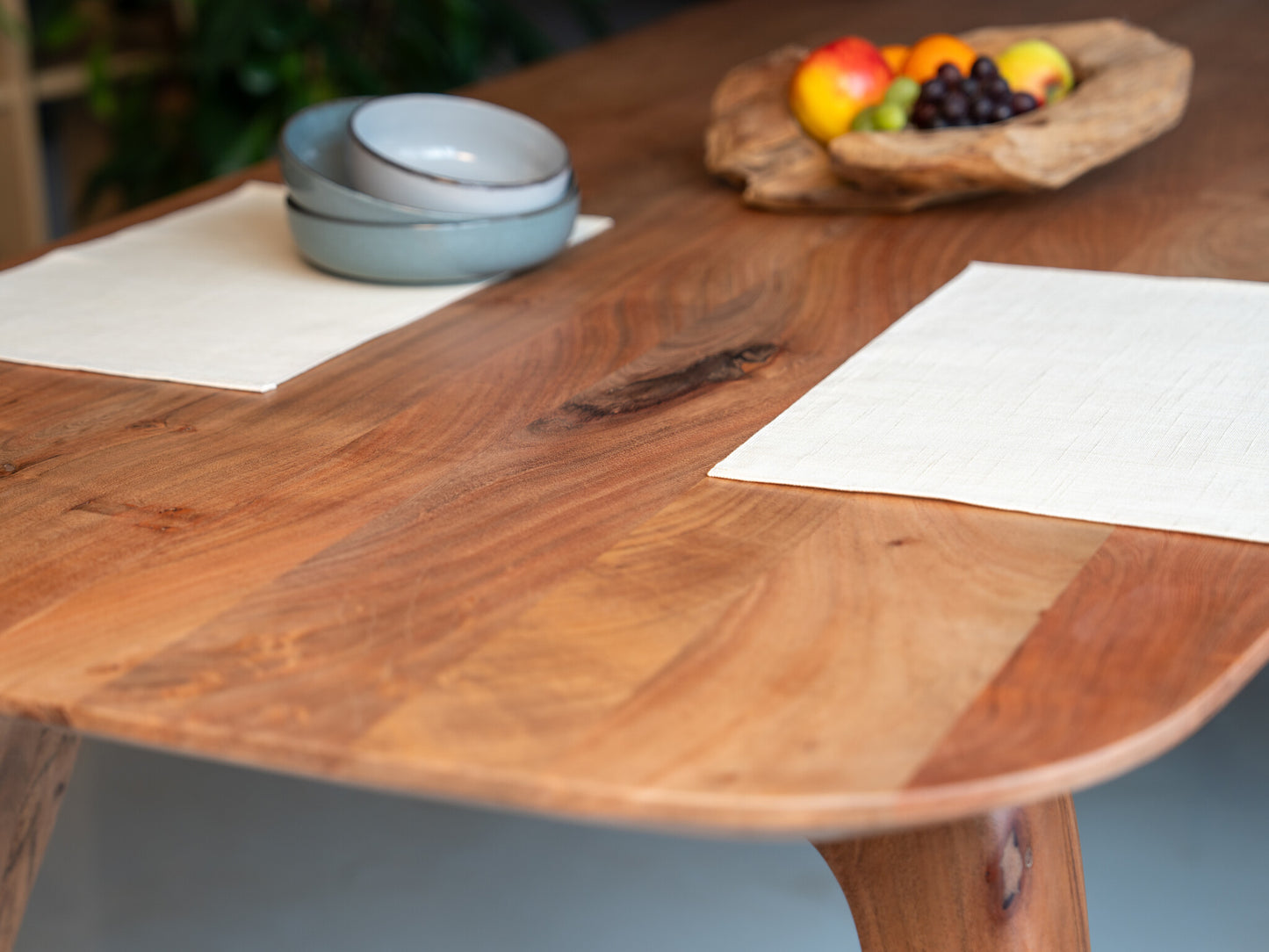 The Champagne Orchard: Pure Silk Canvas Placemat