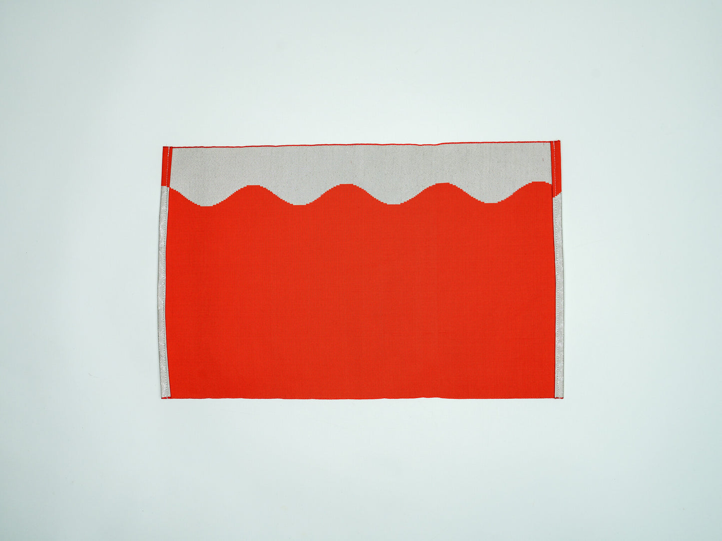 The Vermilion Tides: Graphic Horizon Placemat