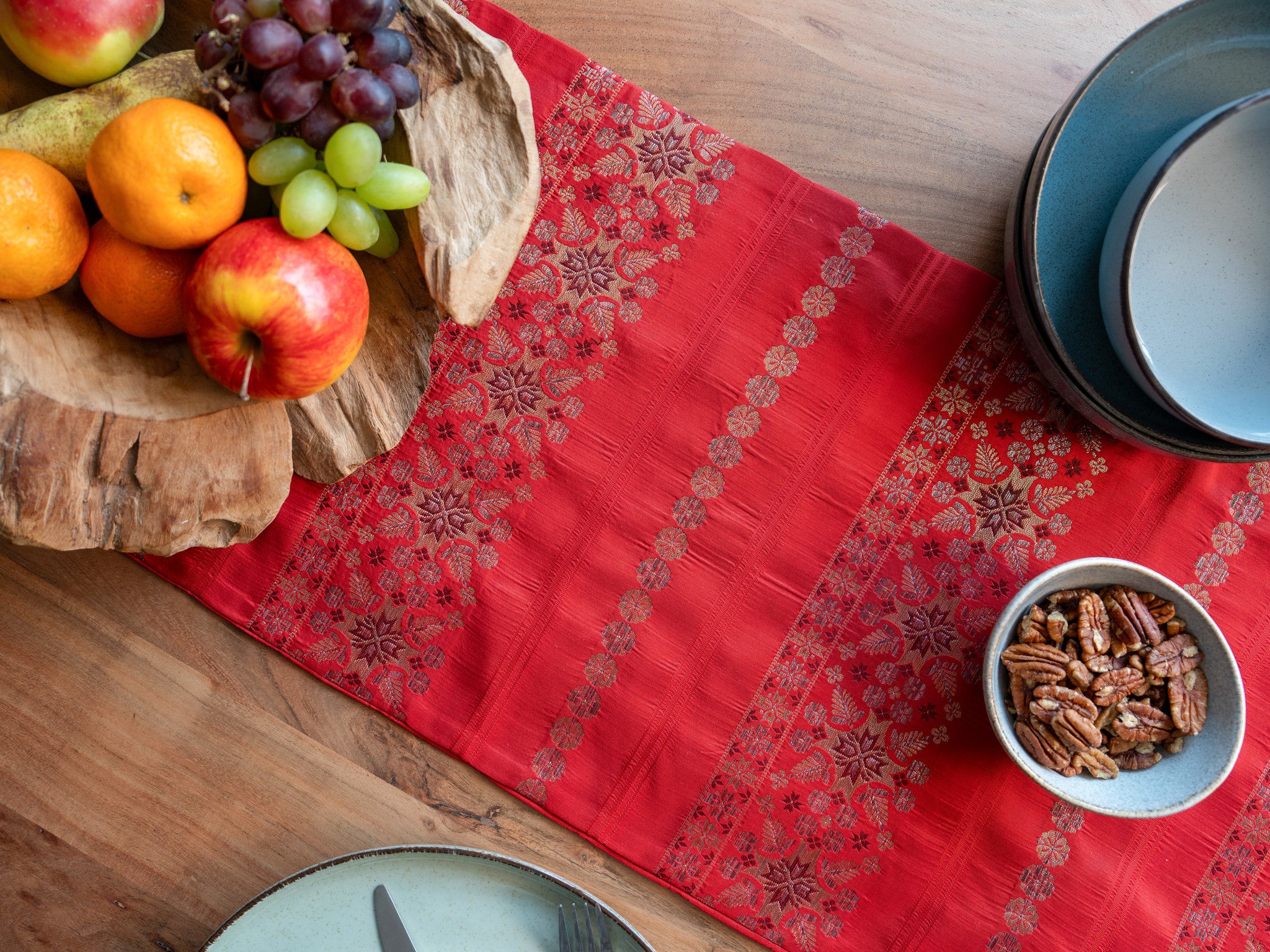 Japanese Silk Table Runners — Obi Textile | Renaras