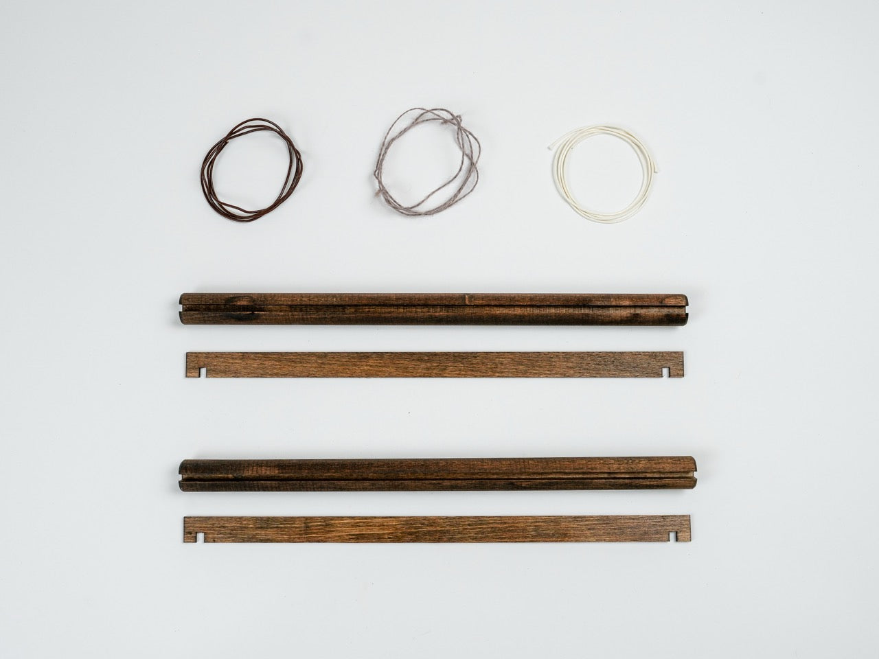 Le cintre Kakejiku | Ensemble de tiges de suspension pour tapisserie de soie japonaise