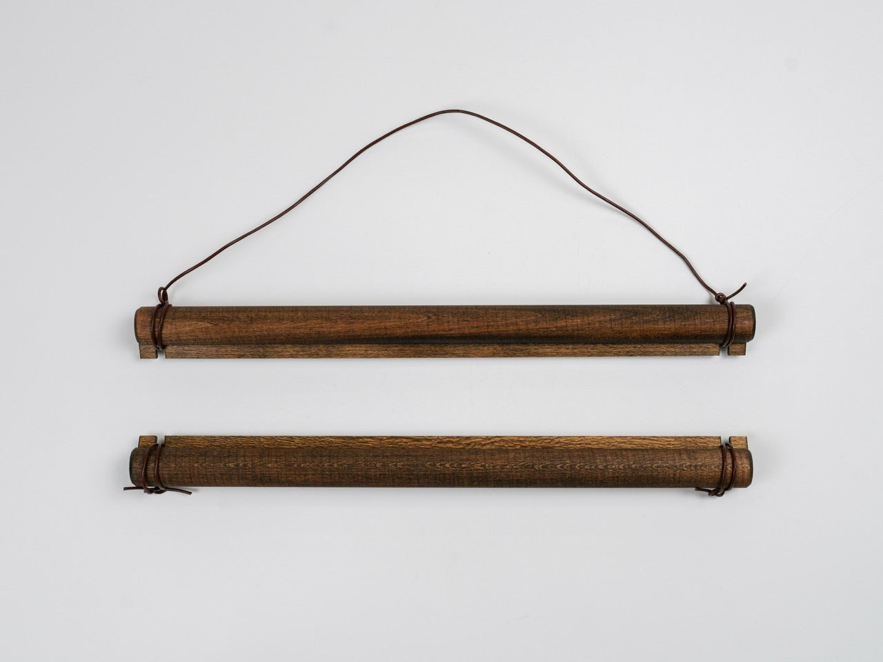 Le cintre Kakejiku | Ensemble de tiges de suspension pour tapisserie de soie japonaise