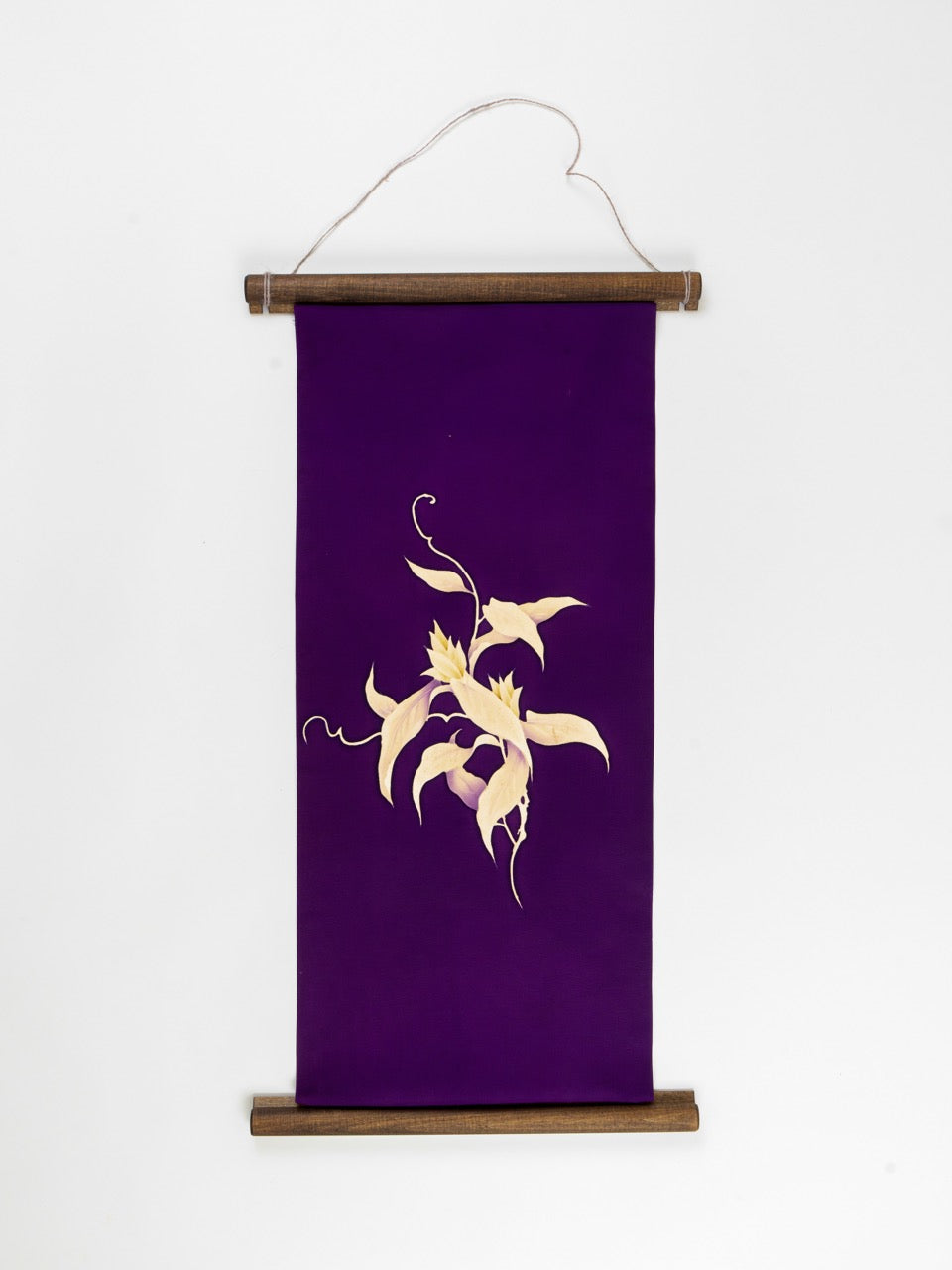 The Noble Veil (Hand-Painted Silk Tapestry)