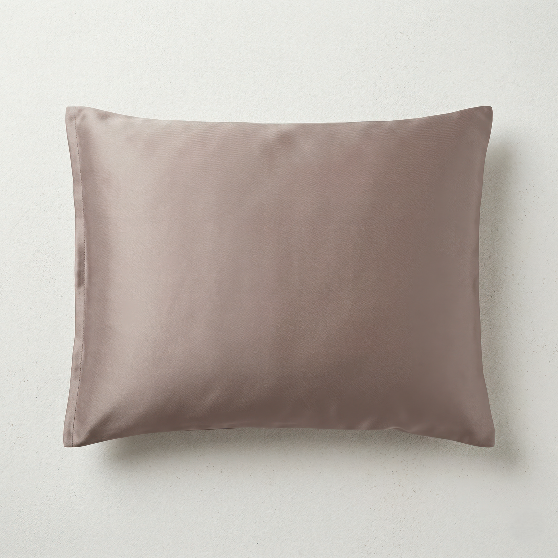 Japanese ceremonial silk lumbar pillow with kumo no niwa cloud garden motif in coral and gold — Renaras atelier
