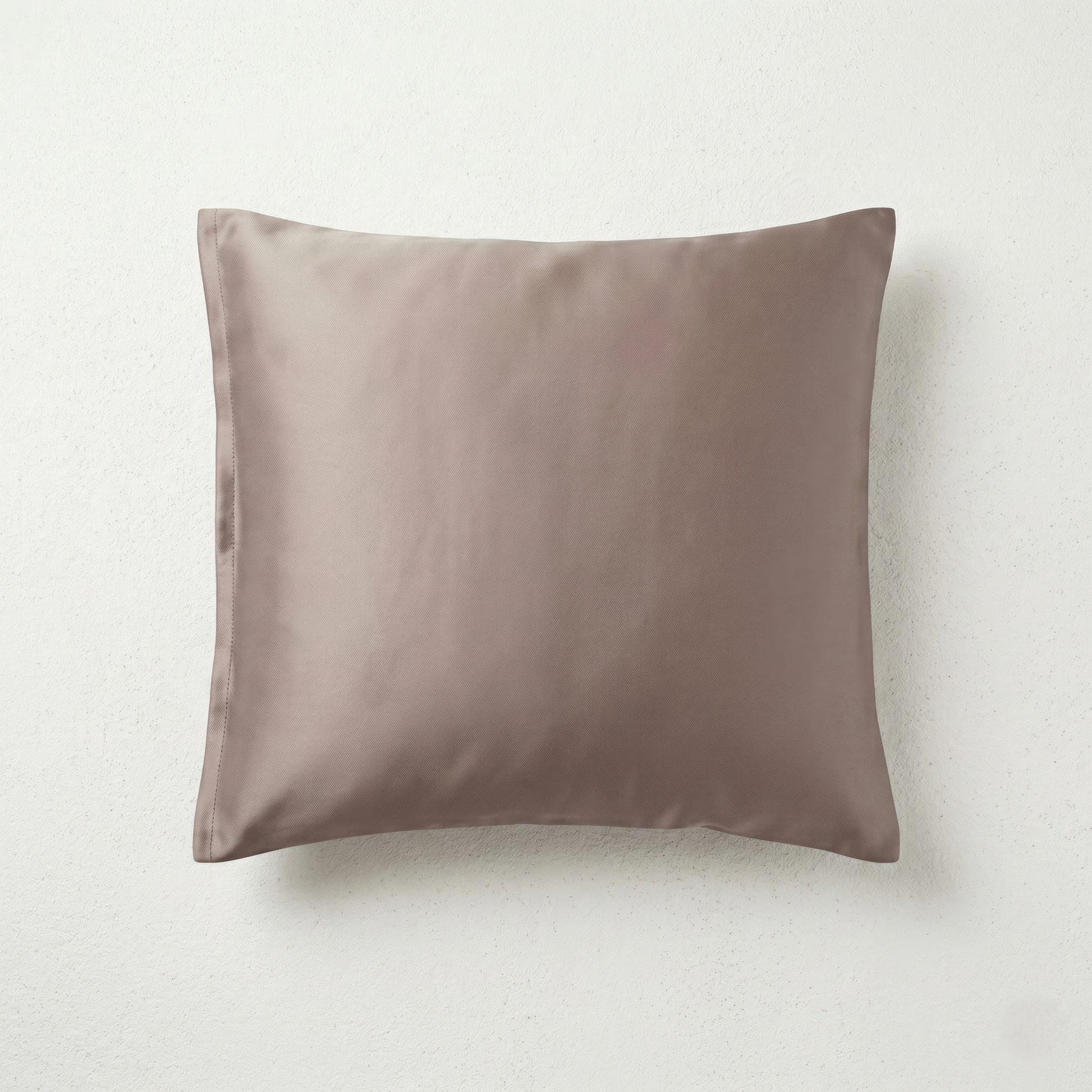Japanese ceremonial silk lumbar pillow with kumo no niwa cloud garden motif in coral and gold — Renaras atelier